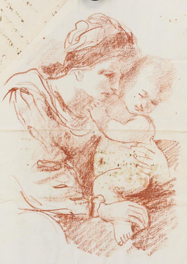 Giovanni Battista Tiepolo Italian Chalk on Paper (1 of 8)