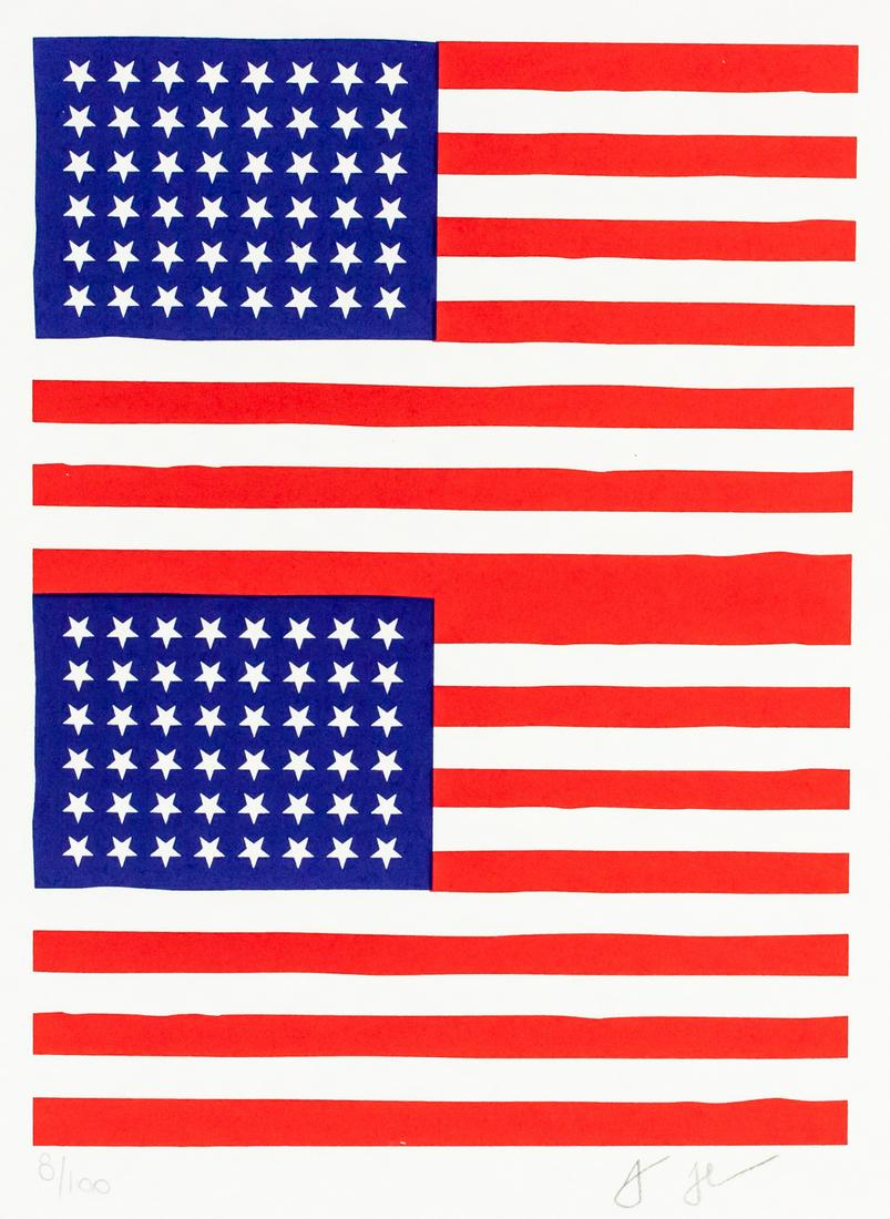 Jasper Johns American Pop Signed Litho 8/100 (1 of 8)