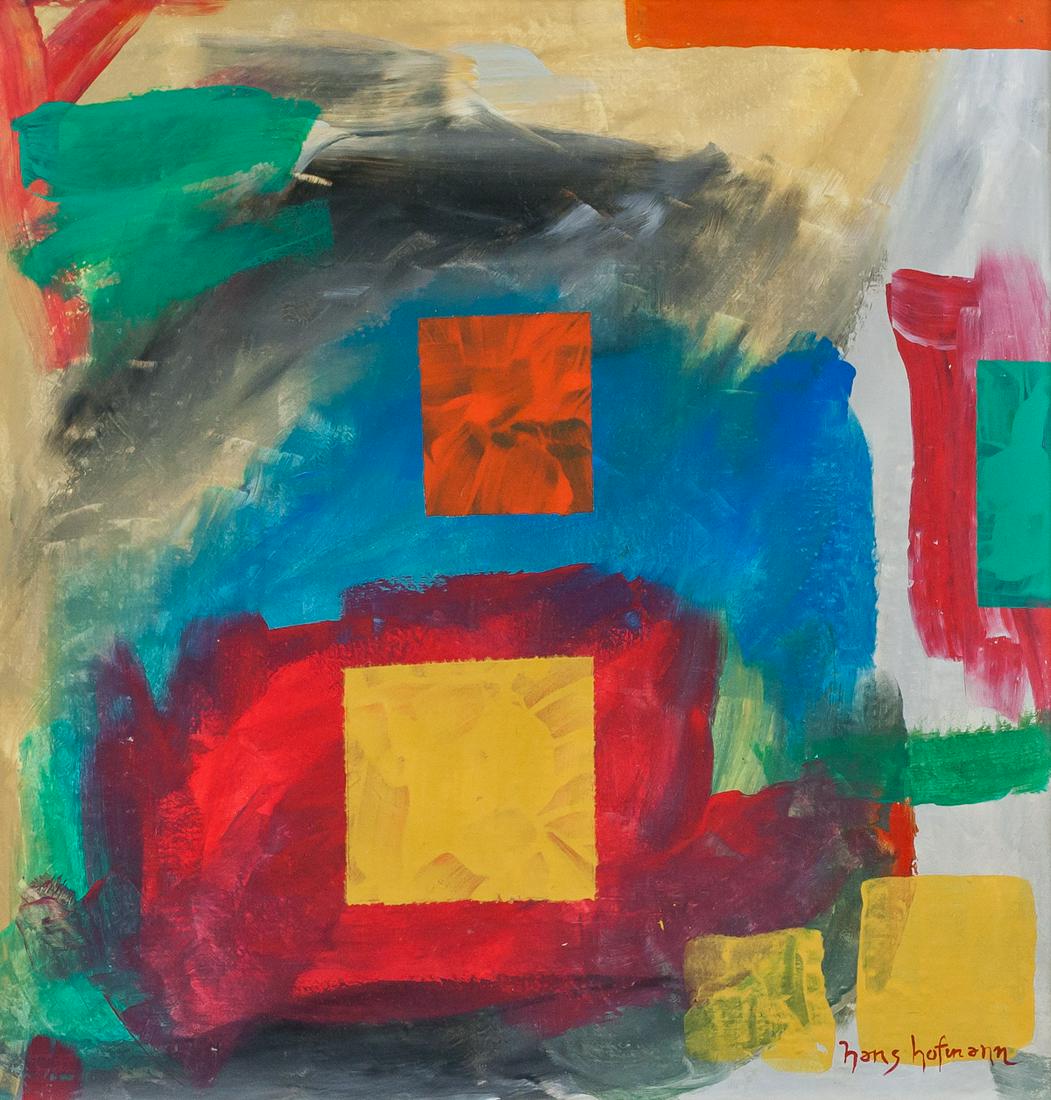 Hans Hofmann American Abstract Oil on Canvas (1 of 6)