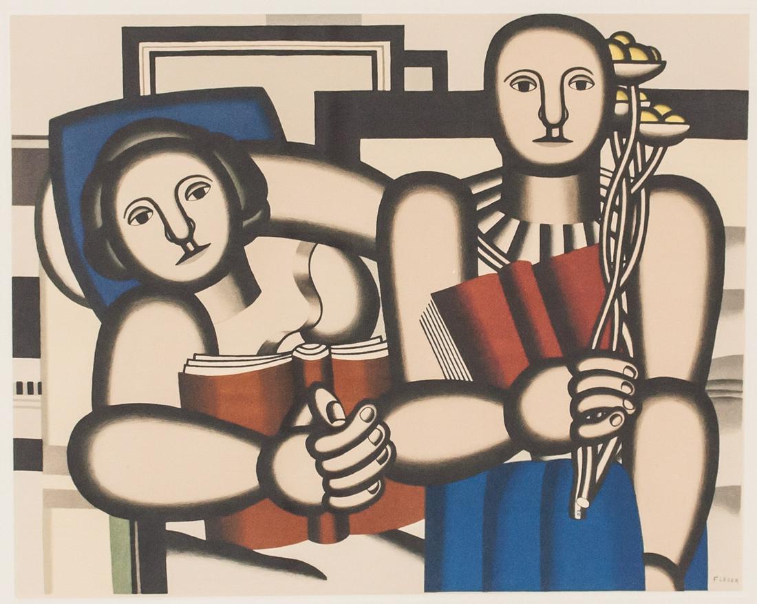 Fernand Leger French Signed Lithograph 33/200 (1 of 6)