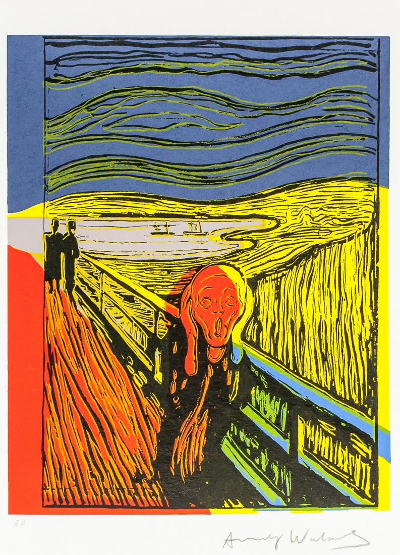 Andy Warhol American Pop Signed Lithograph AP (1 of 9)