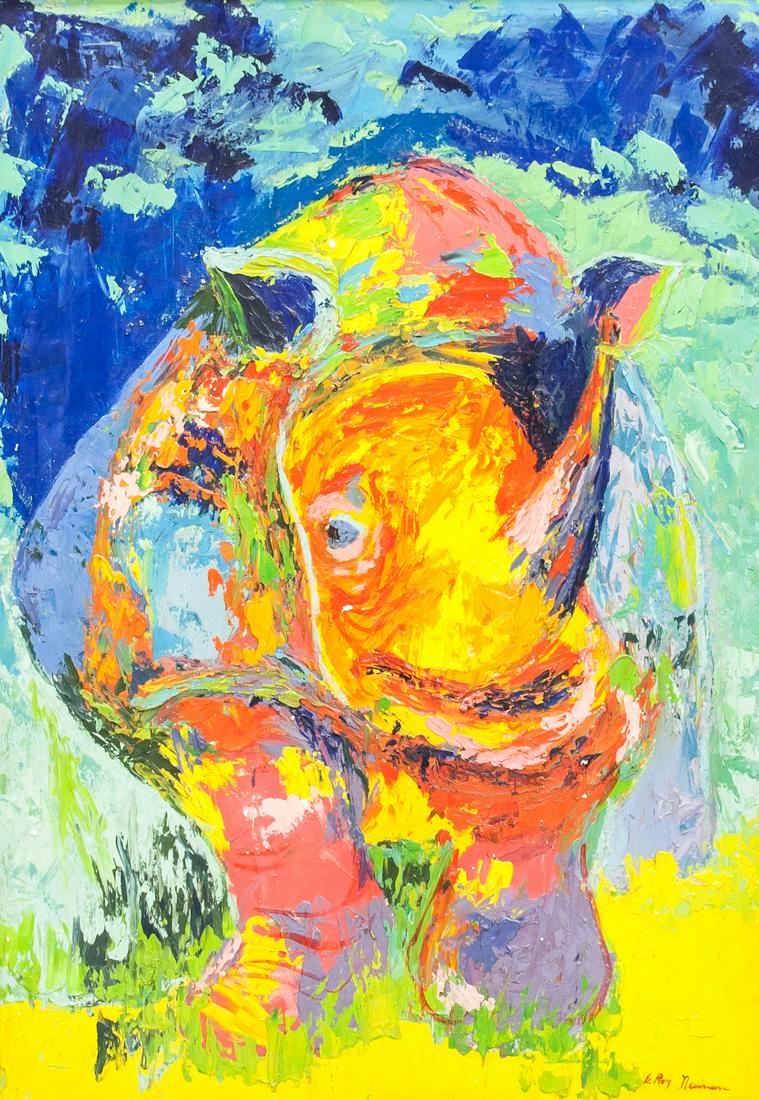 LeRoy Neiman American Oil on Canvas (1 of 6)