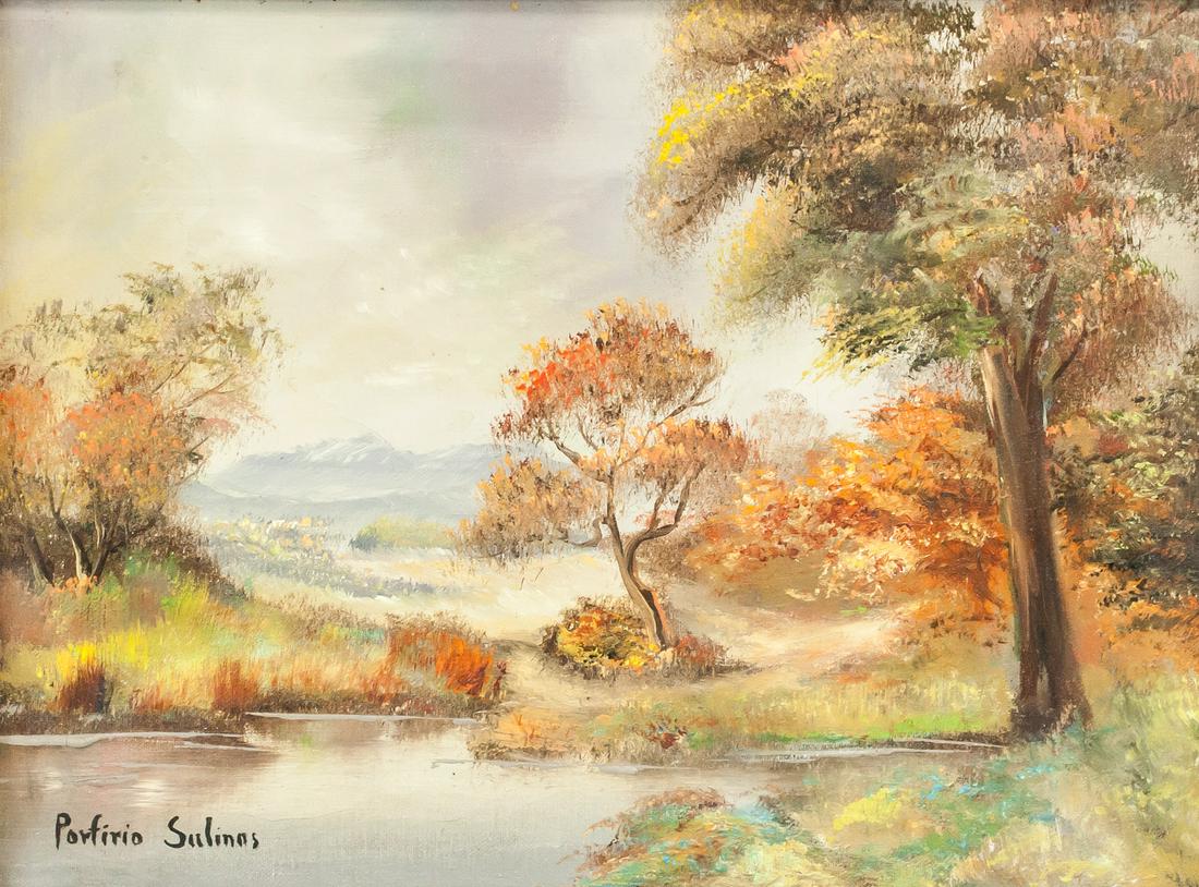 Porfirio Salinas American Impressionist OOC (1 of 6)