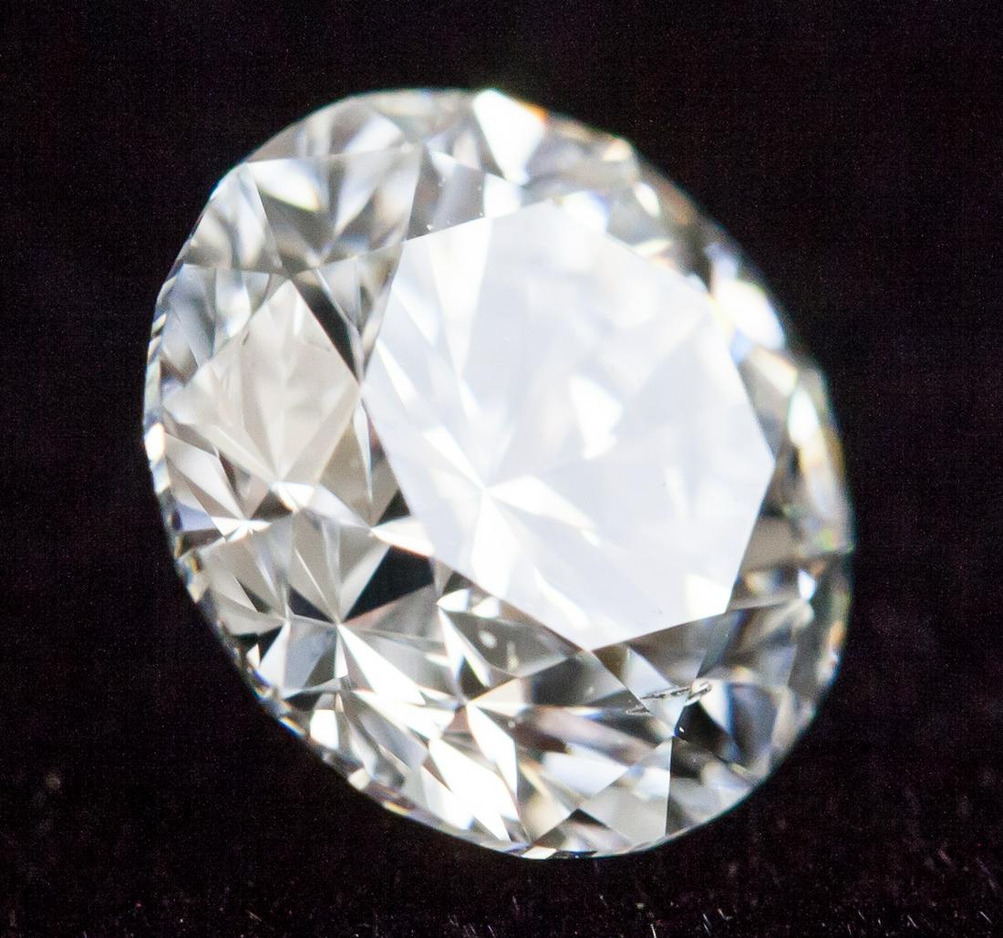 1.012 Ct Brilliant Round Cut E Color VS2 Diamond (1 of 6)