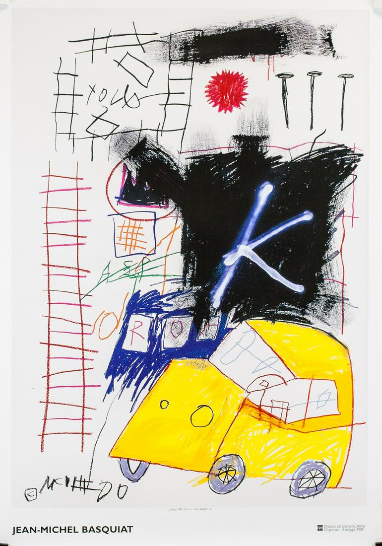Jean-Michel Basquiat Vintage Print 1981 COA (1 of 10)