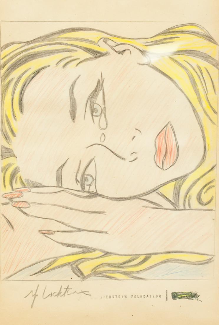 Roy Lichtenstein American Graphite Leo Castelli (1 of 8)
