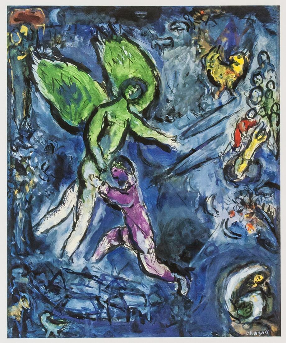 Marc Chagall French Surrealist Signed Lithograph (1 of 10)
