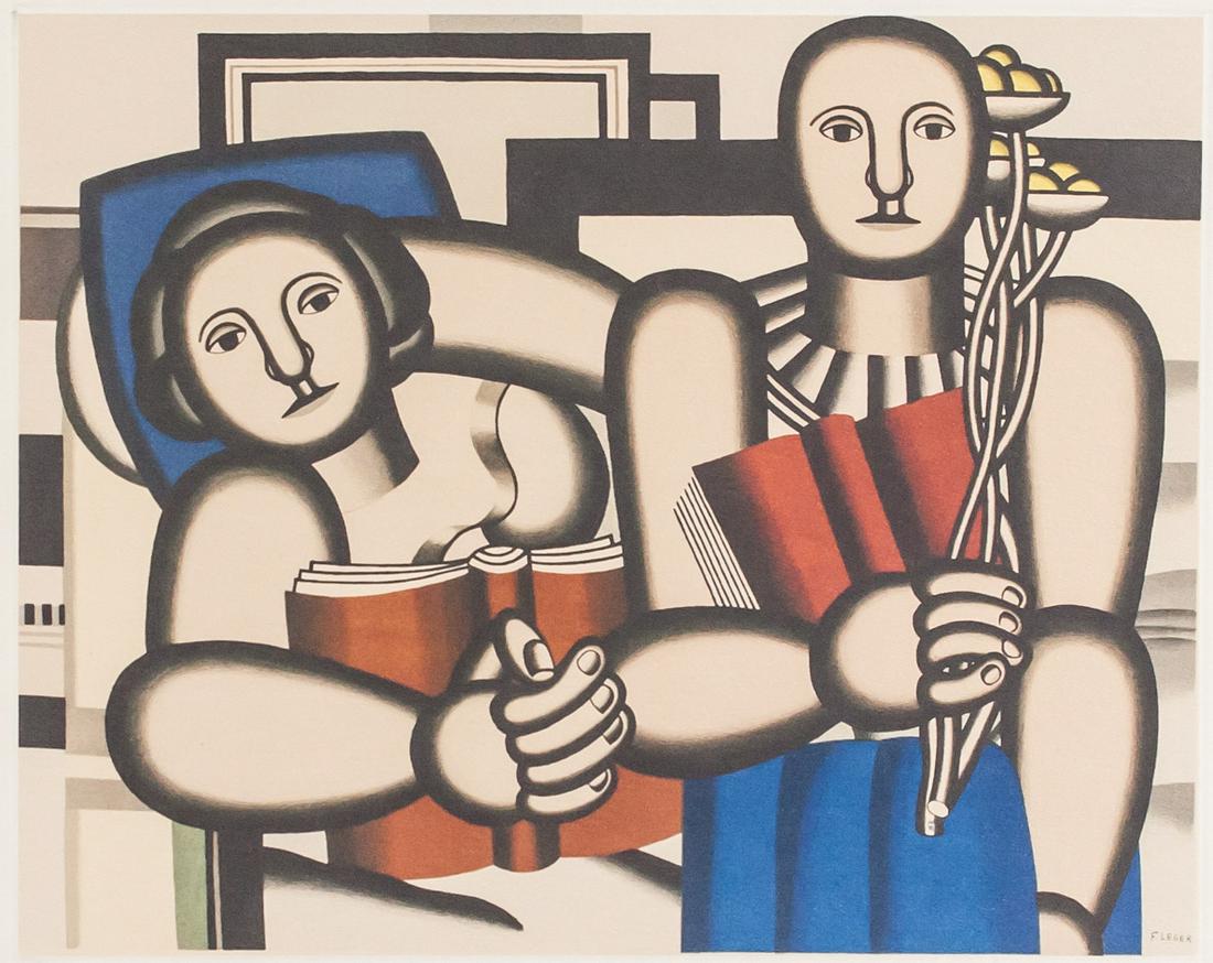 Fernand Leger French Signed Linocut 33/200 (1 of 6)
