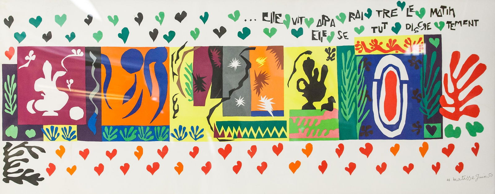 Henri Matisse Signed Lithograph Juin 50 (1 of 7)