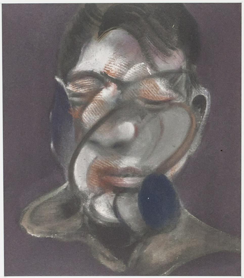 Francis Bacon English Signed Linocut 15/100 (1 of 6)