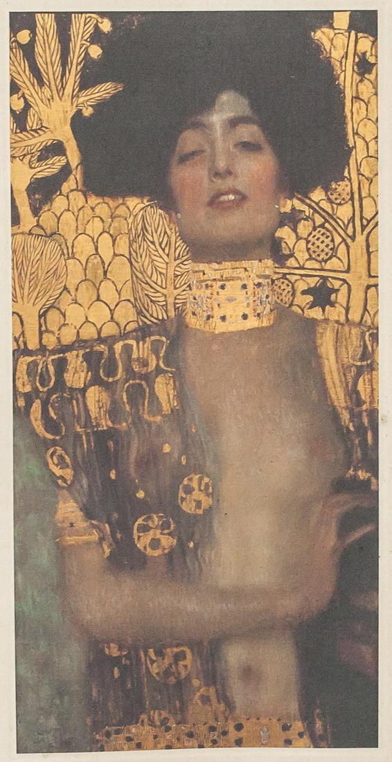 Gustav Klimt Austrian Modernist Signed Linocut (1 of 6)