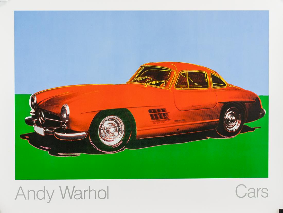 Andy Warhol US MercedesBenz 300SL Coupe 1954 Litho (1 of 8)