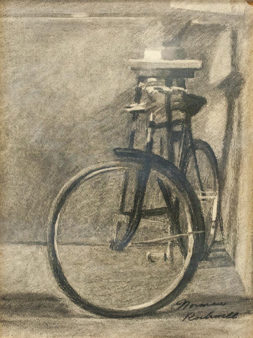 Norman Rockwell American Graphite on Paper CERT (1 of 7)