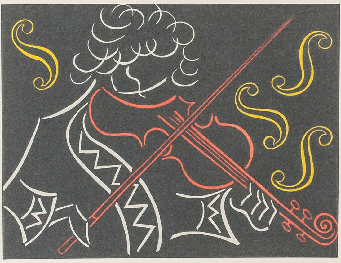 Henri Matisse French Fauvist Signed Linocut 27/50 (1 of 6)