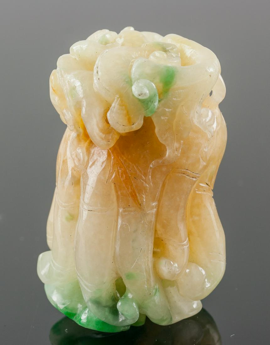 Burma Mixed Tone Carved Buddha Hand Melon Pendant (1 of 5)