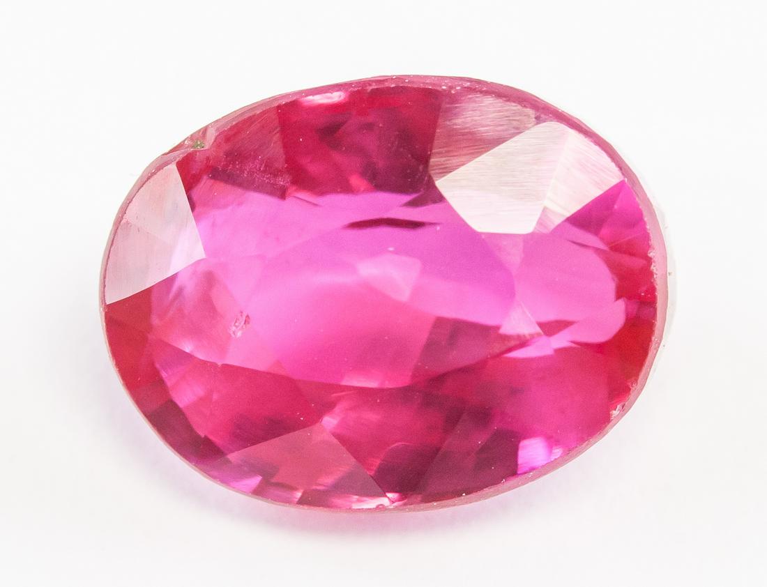 7.20ct Oval Cut Pink Natural Sapphire GGL (1 of 4)