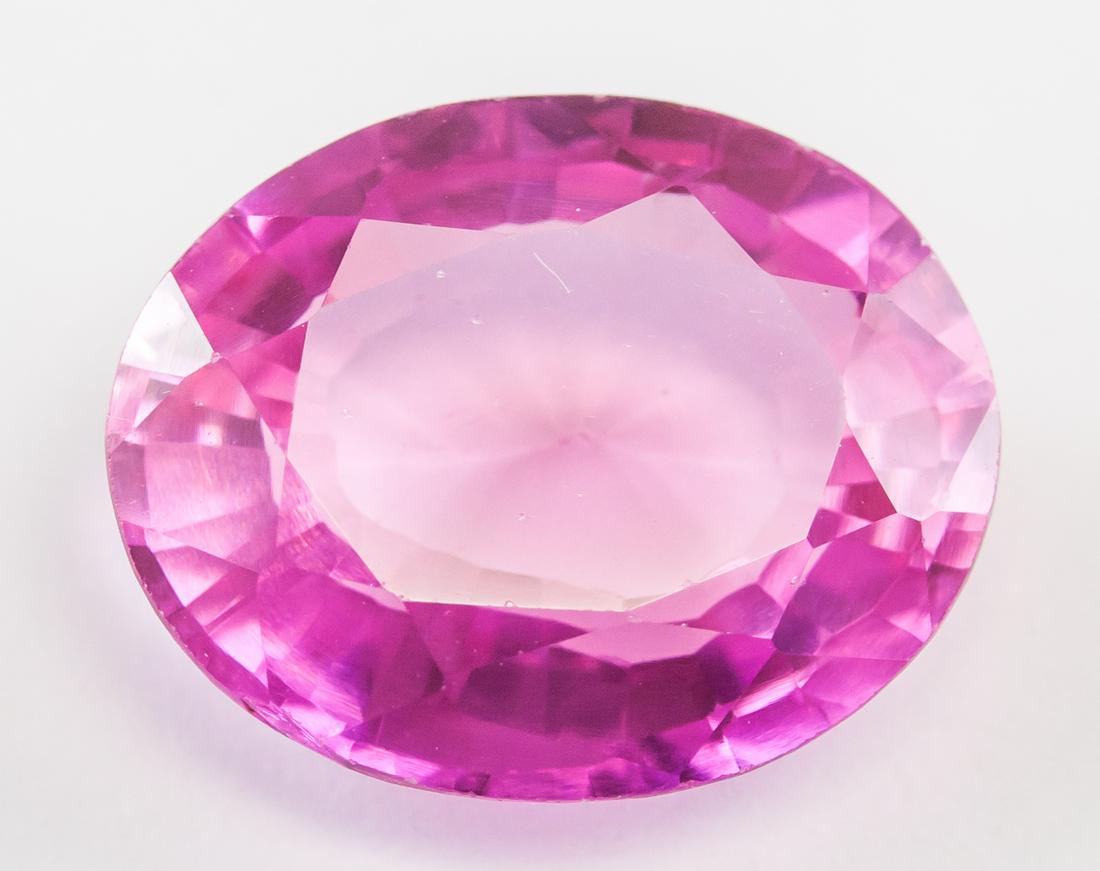 11.00ct Oval Cut Pink Natural Danburite GGL (1 of 4)