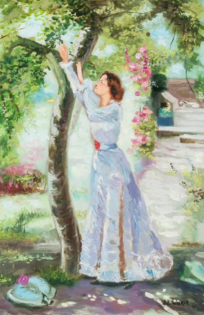 Dame Ethel Walker British Modernist Oil on Canvas (1 of 9)