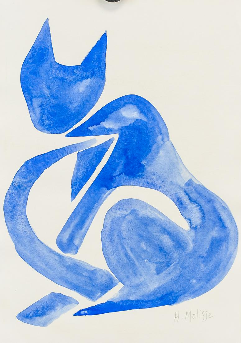 Henri Matisse French Fauvist Watercolor on Paper (1 of 5)