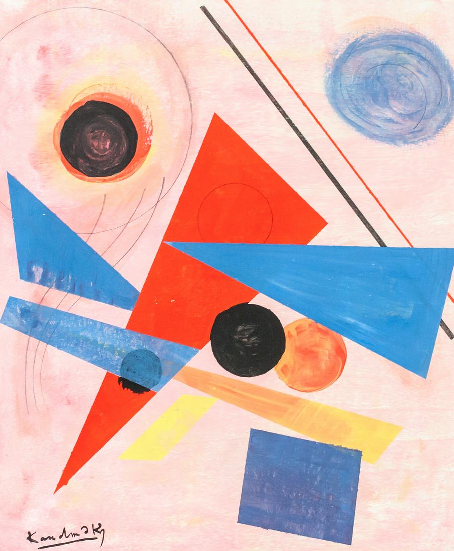 Wassily Kandinsky Russian Abstract Oil on Canvas (1 of 6)