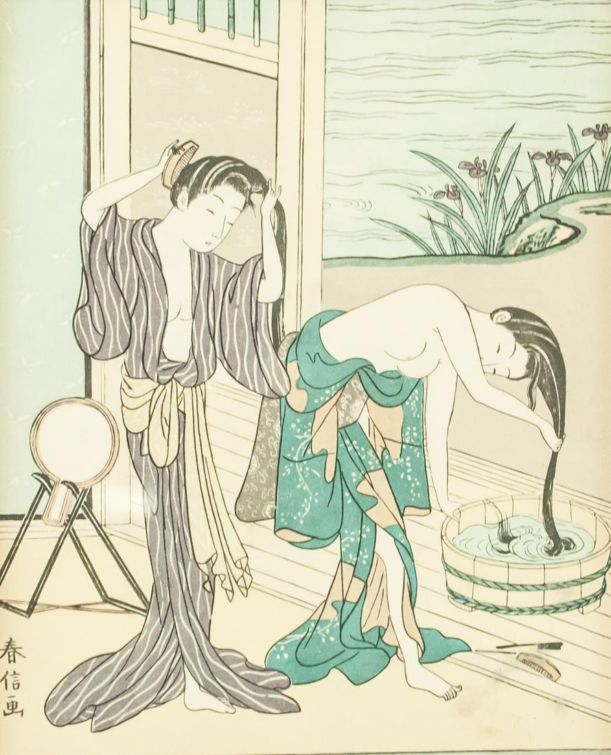 Print on Paper Japanese Woodblock Style (1 of 5)