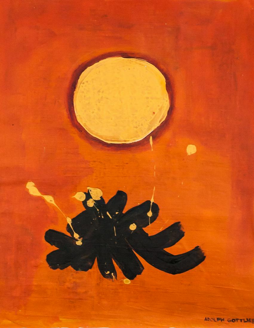 Adolph Gottlieb American Abstract Oil on Canvas (1 of 6)