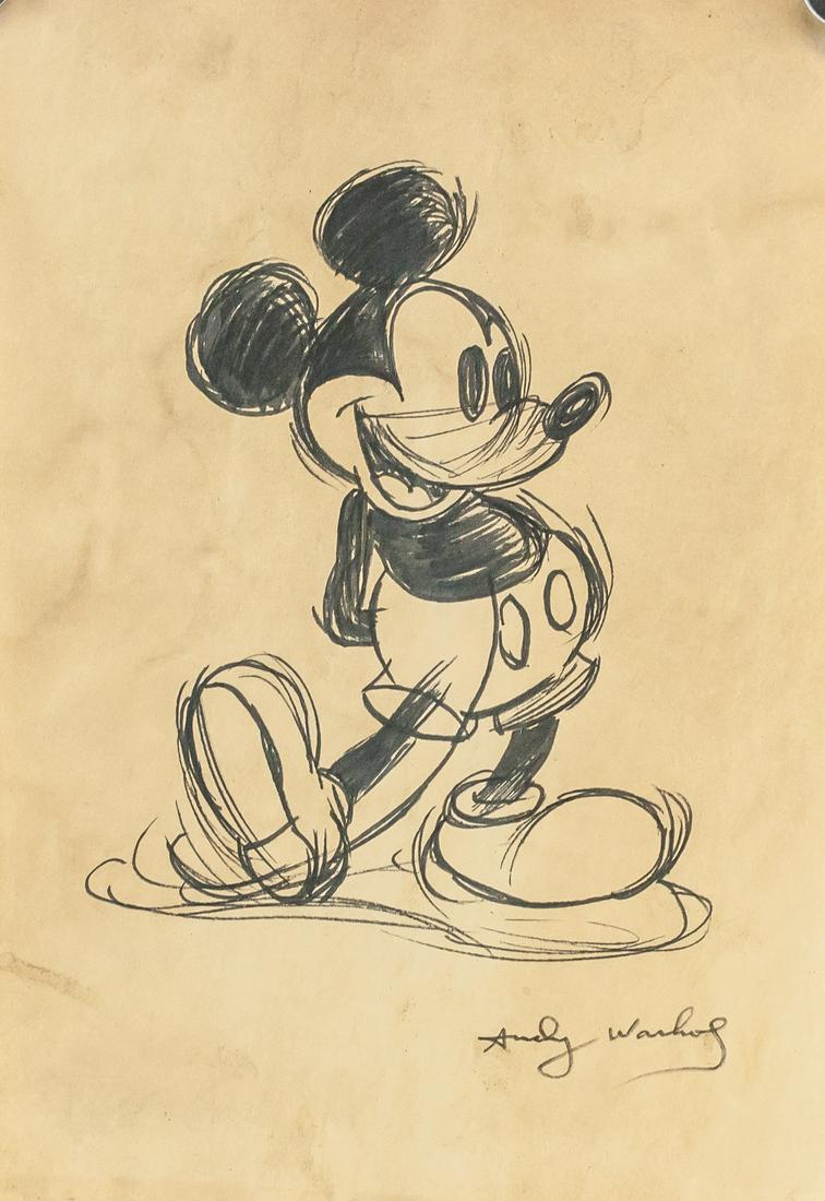 Andy Warhol American Pop Ink on Paper (1 of 7)