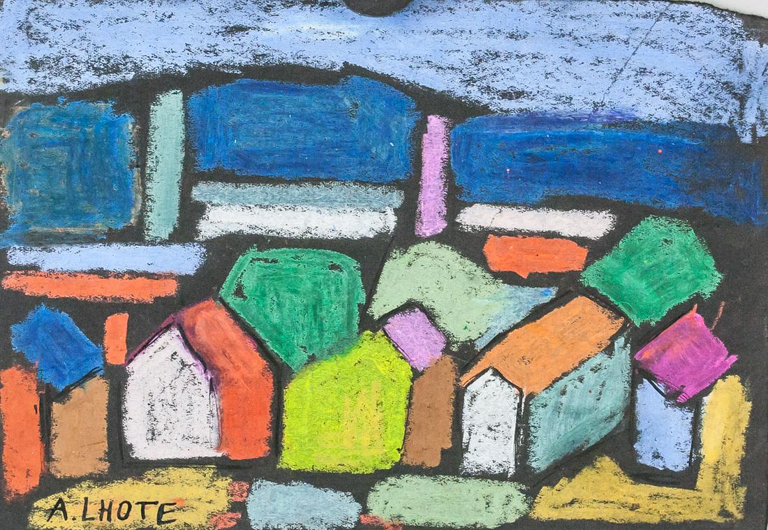 Andre Lhote French Pastel on Paper (1 of 5)