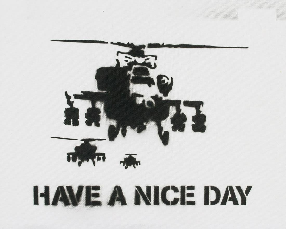 Dismal Land Spray Paint on Canvas Board (1 of 6)