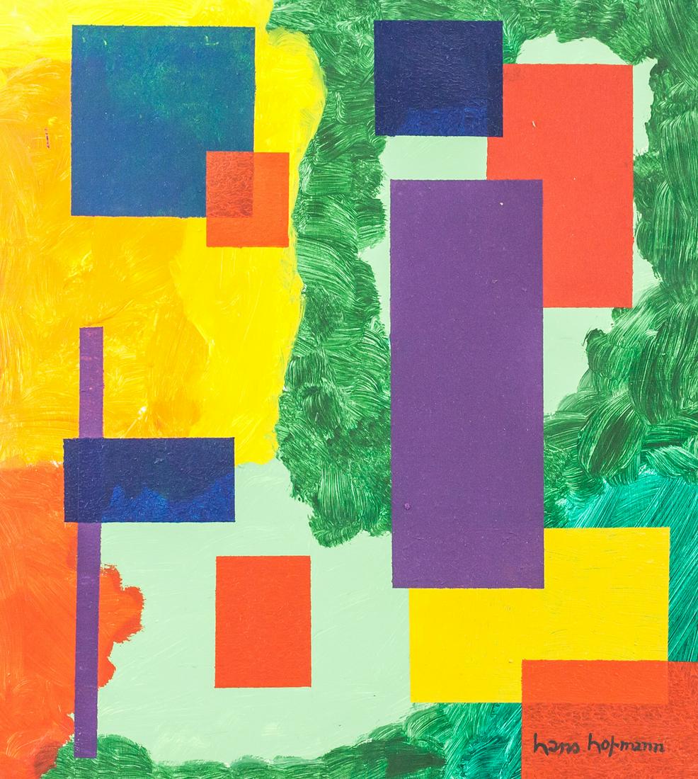 Hans Hofmann American Oil on Canvas (1 of 5)