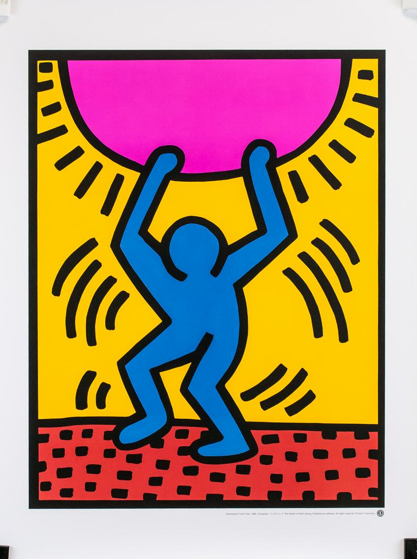 Keith Haring American Lithograph on Paper (1 of 5)