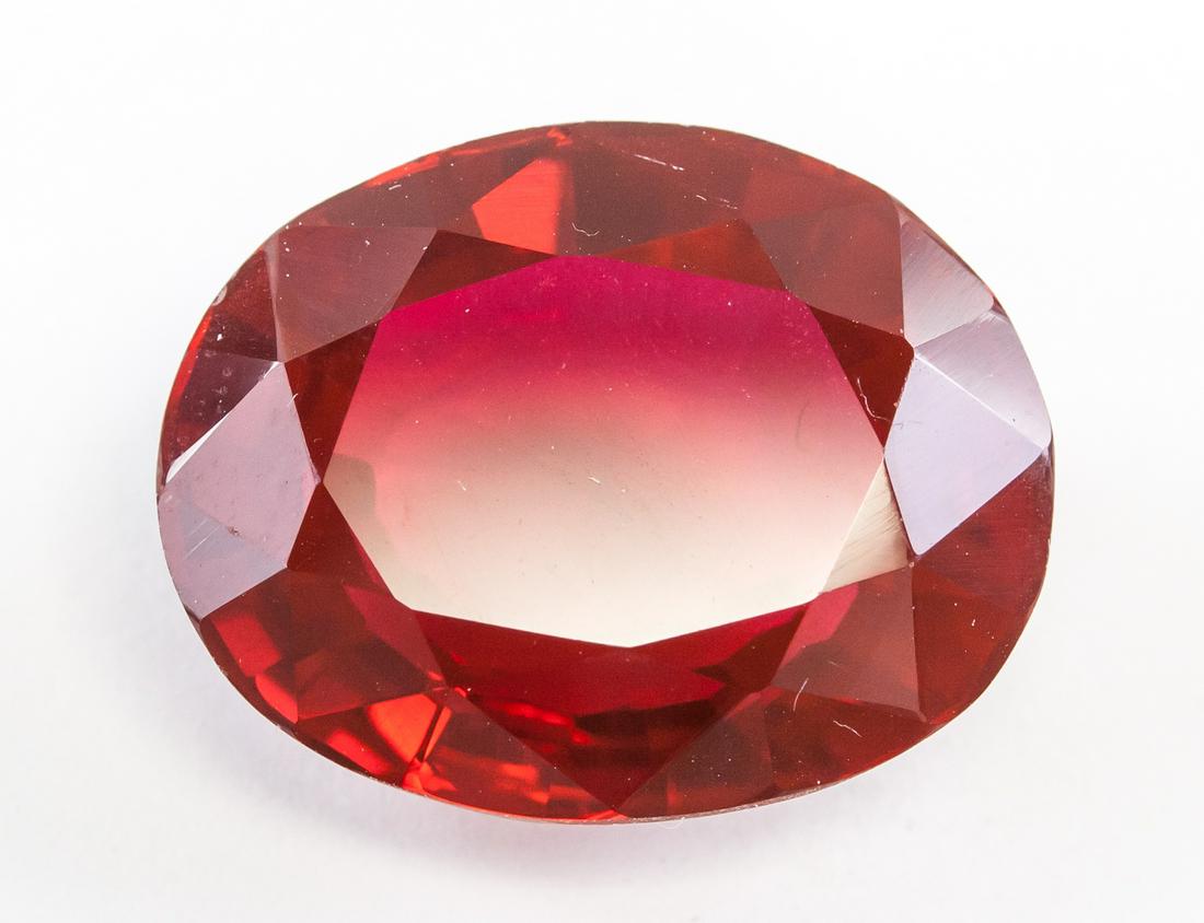 30.20ct Oval Cut Red Natural Ruby GGL (1 of 4)