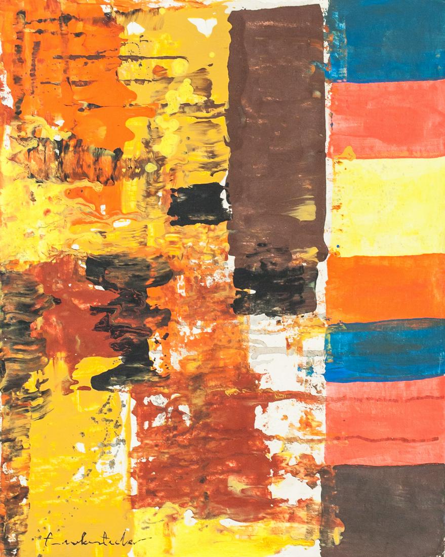 Helen Frankenthaler American Oil on Canvas (1 of 6)