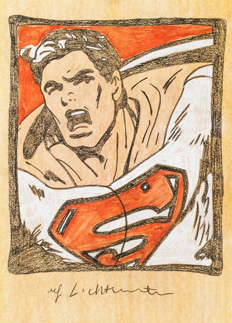 Roy Lichtenstein American Pop Mixed Media on Paper (1 of 5)