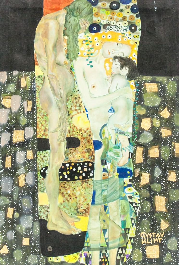 Gustav Klimt Austrian Oil on Canvas LEFEVRE GALLER (1 of 9)