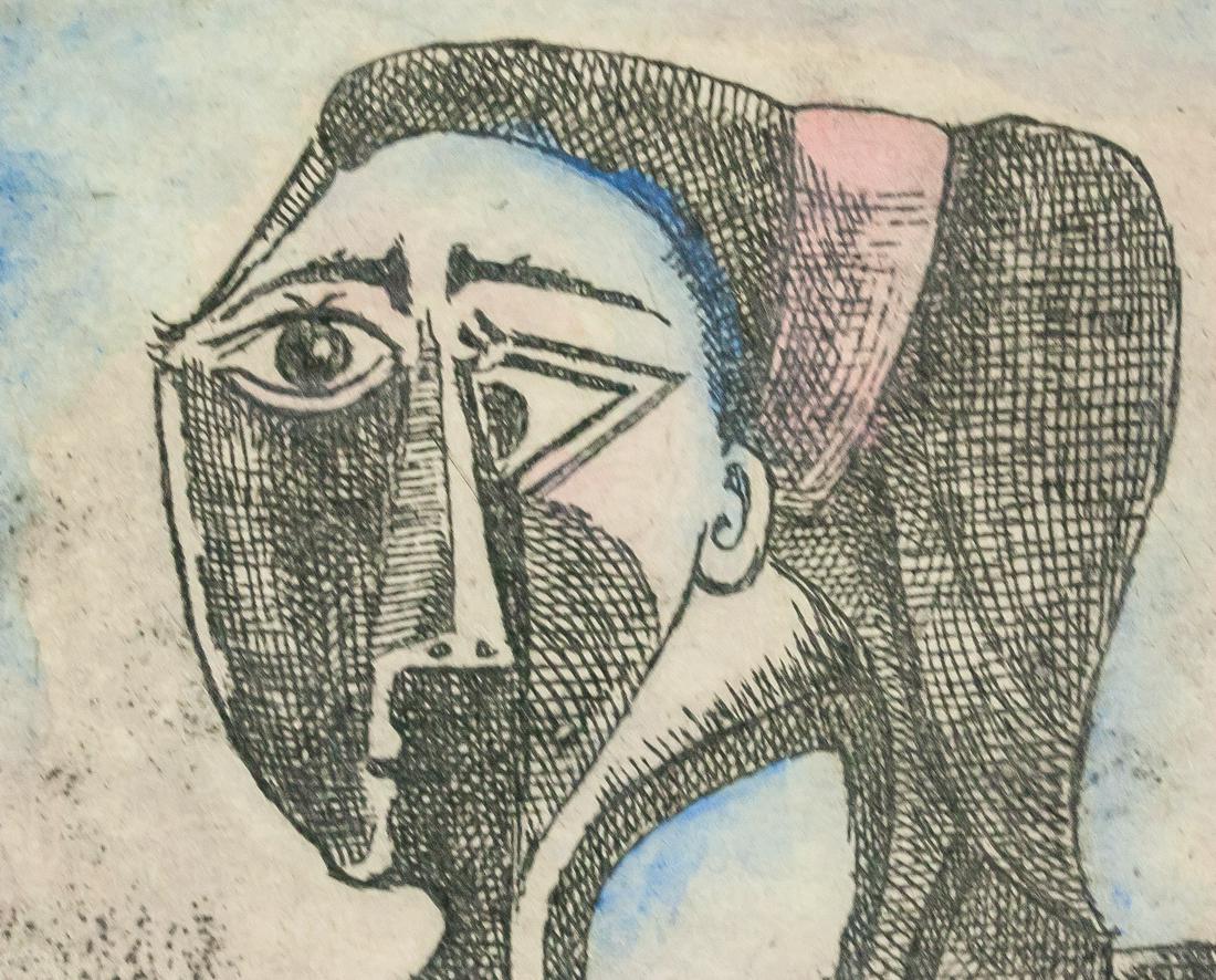 Pablo Picasso Spanish Signed Litho on Paper Z/A (1 of 6)