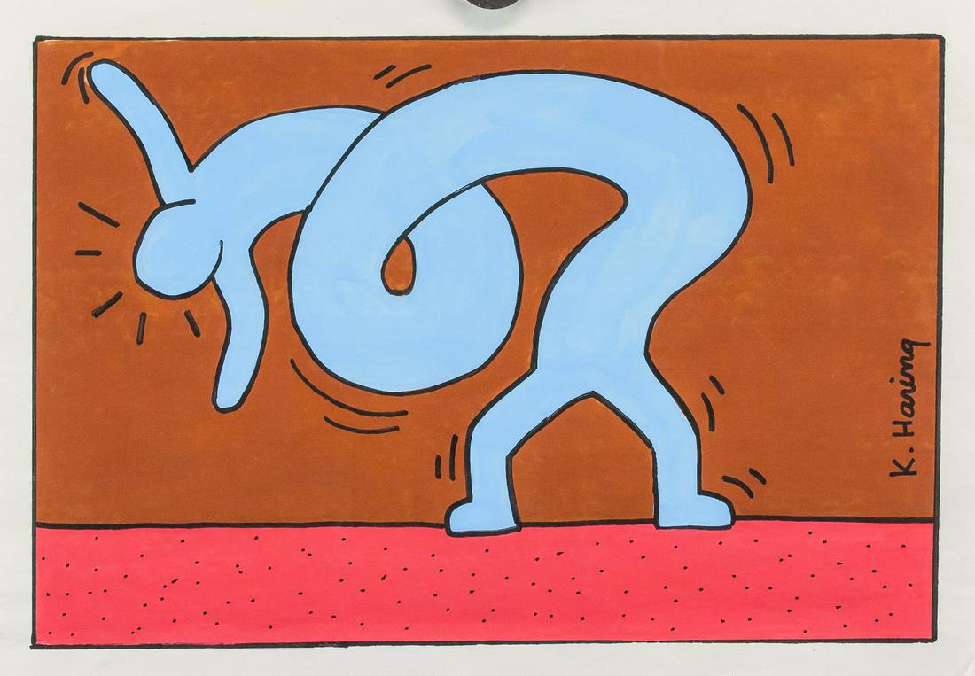 American Art Gallery New York Signed K. Haring (1 of 7)