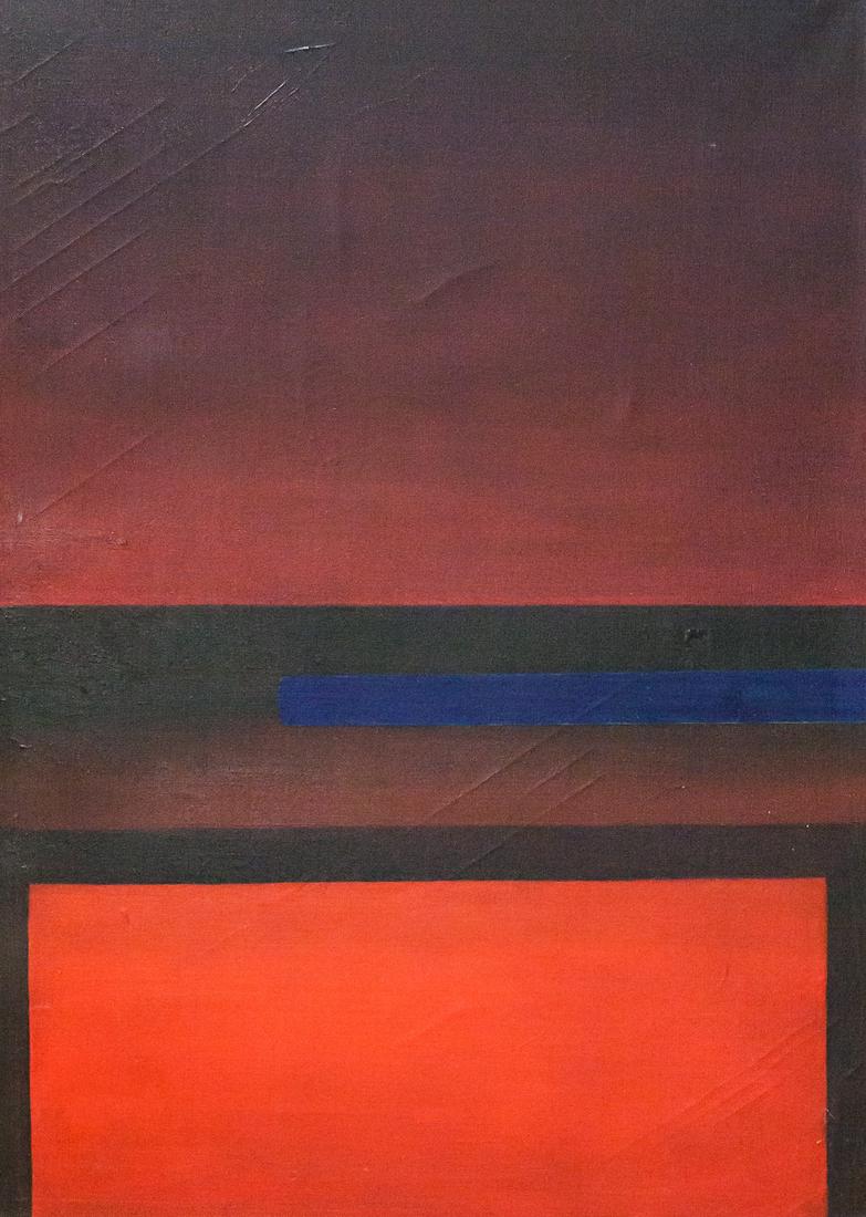 American Abstract Oil on Canvas Signed Mark Rothko (1 of 7)