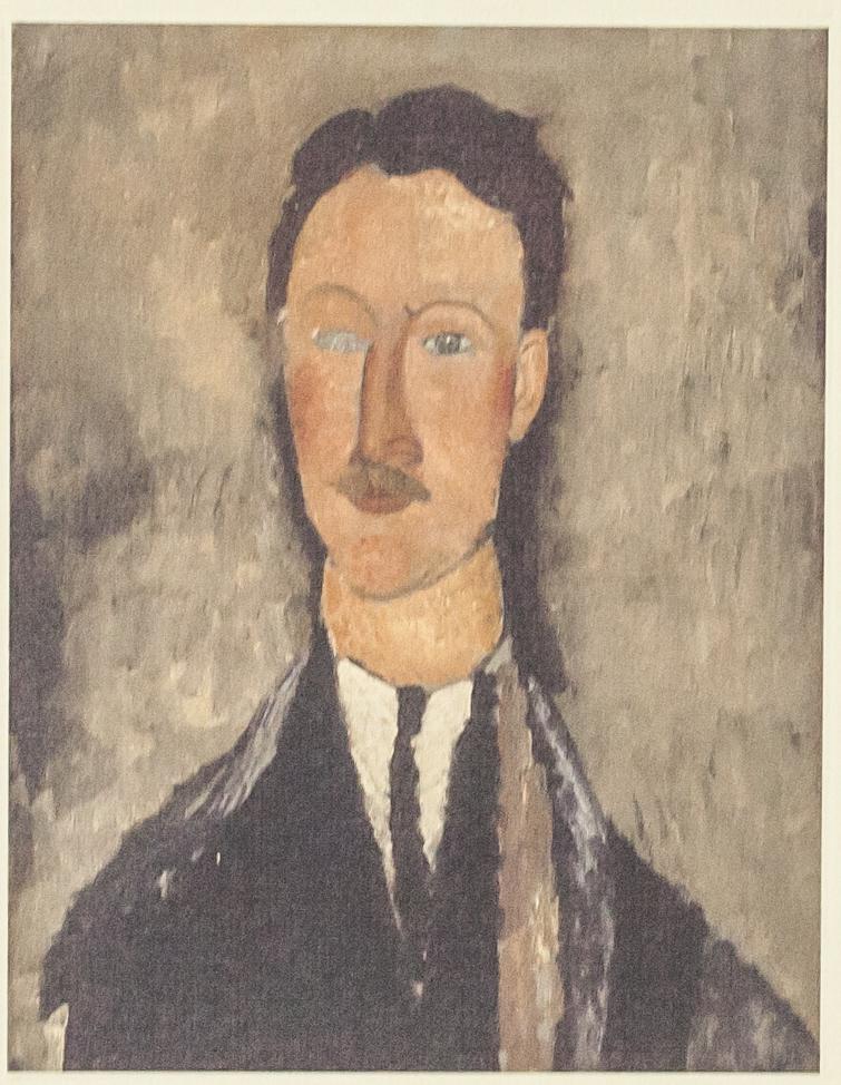 Italian Lithograph XII/C Signed Modigliani (1 of 6)