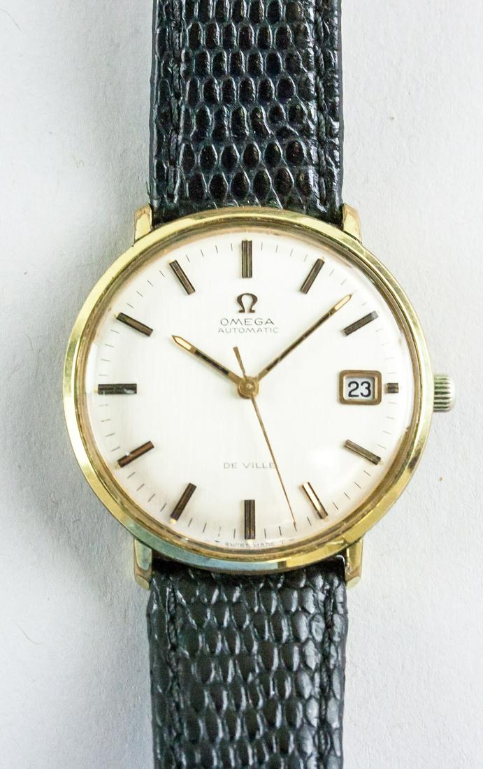 Omega De Ville Automatic Gold Dial Quartz Watch (1 of 7)