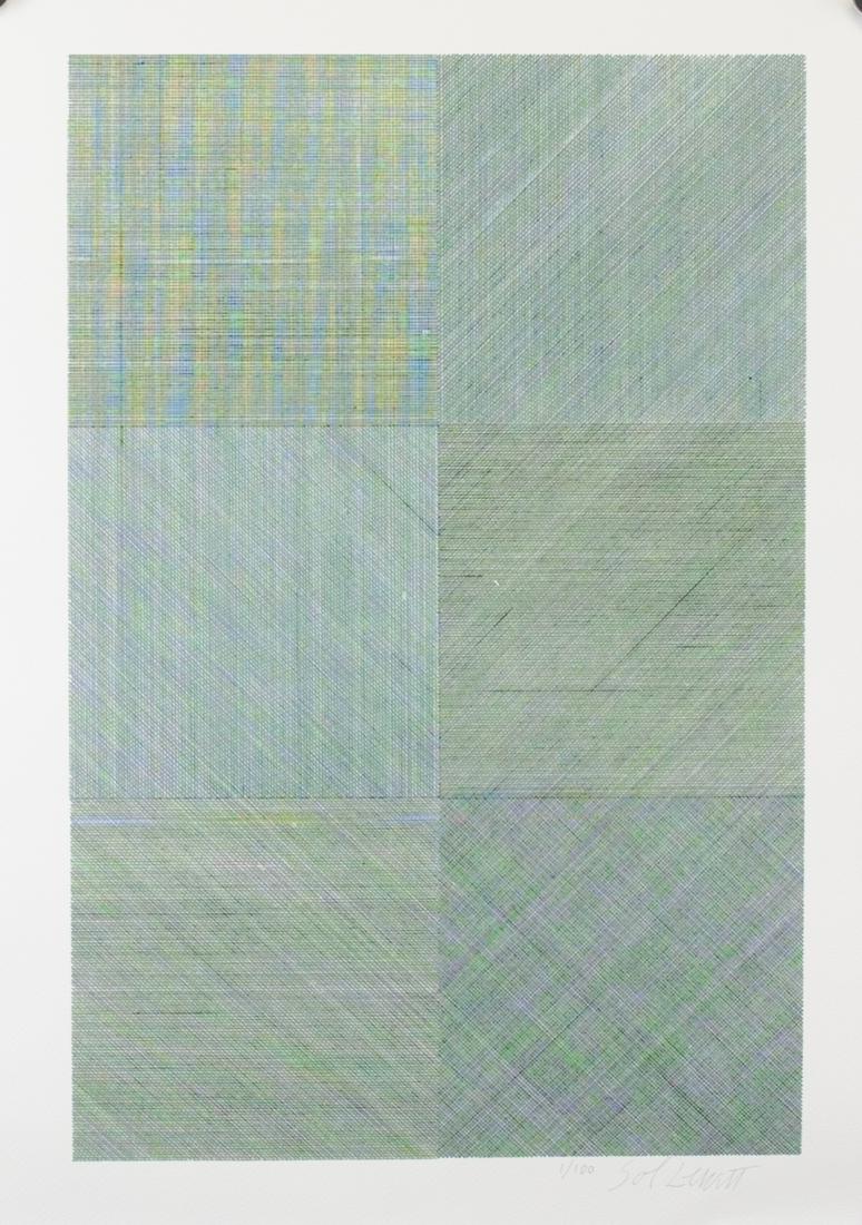 American Lithograph 1/100 Signed Sol LeWitt (1 of 6)