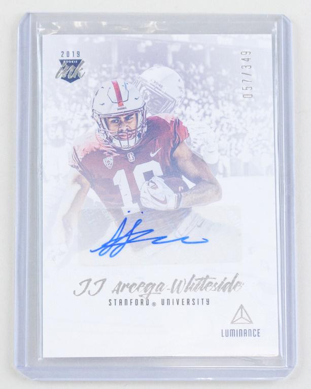 2019 Panini Luminance JJ Arcega-Whitteside Auto (1 of 3)