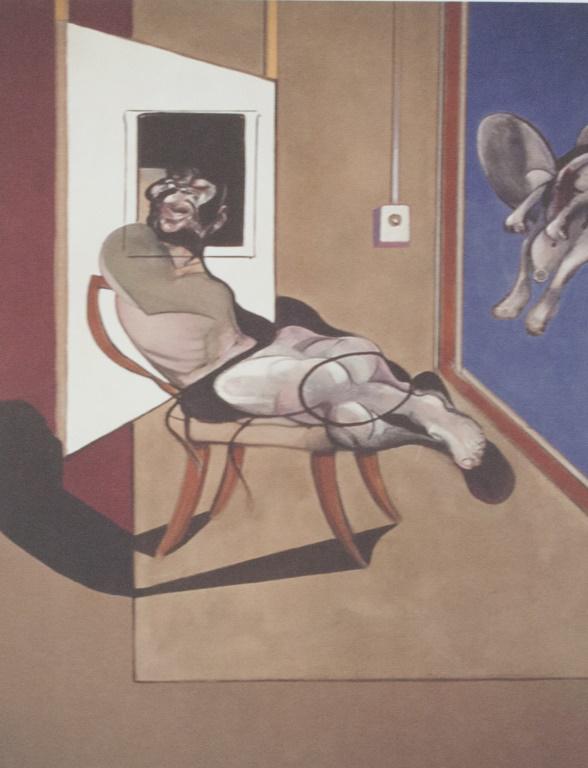 British Linocut Signed Francis Bacon 15/100 (1 of 6)