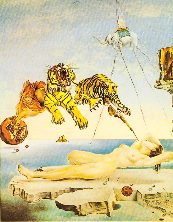 22ct Gold Plated Print Salvador Dali 333/900 COA (1 of 9)