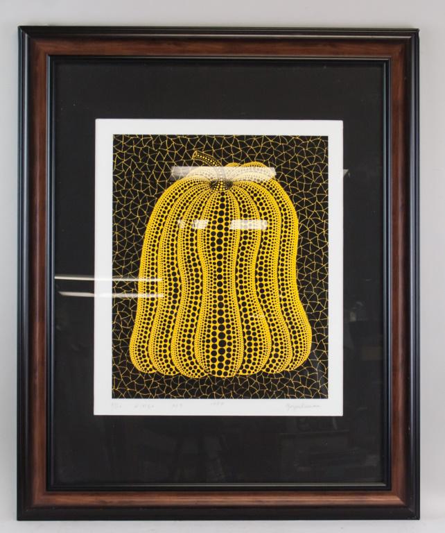 Yayoi Kusama 1929- Japanese Litho 51/110 (1999) (1 of 7)