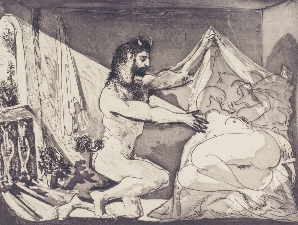 Spanish Lithograph Signed "Picasso" E.A. (1 of 5)