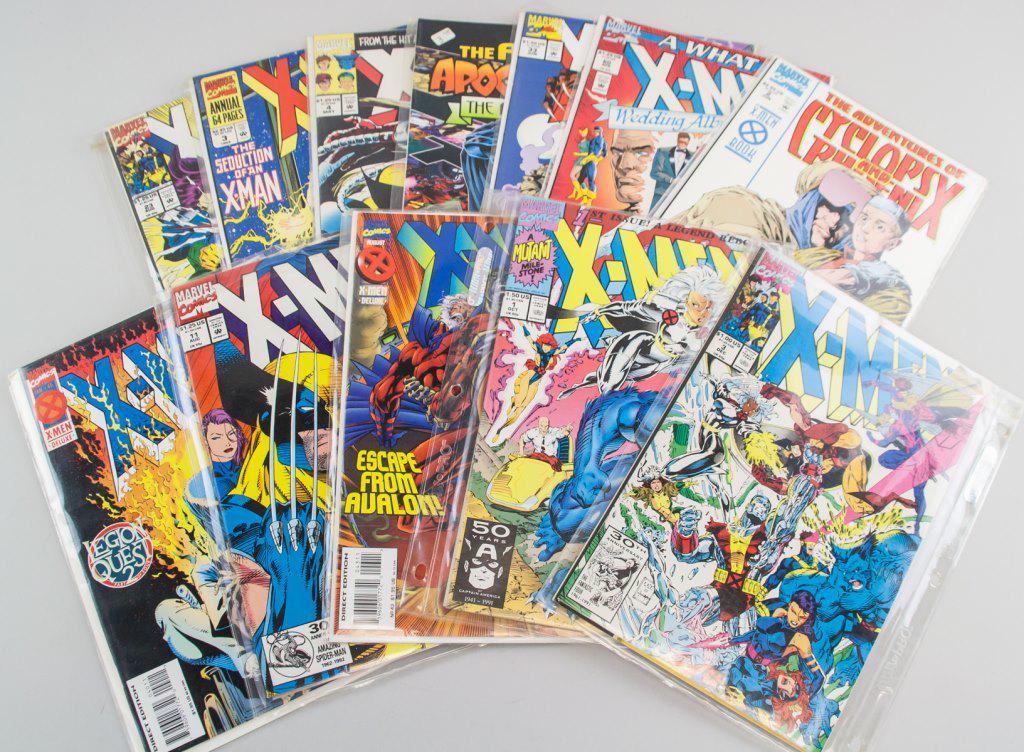 Twelve X-Men Marvel Comics 1991-1995 (1 of 5)