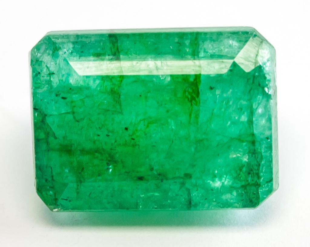 15.68ct Octagonal Cut Green Natural Emerald IGL&I (1 of 4)