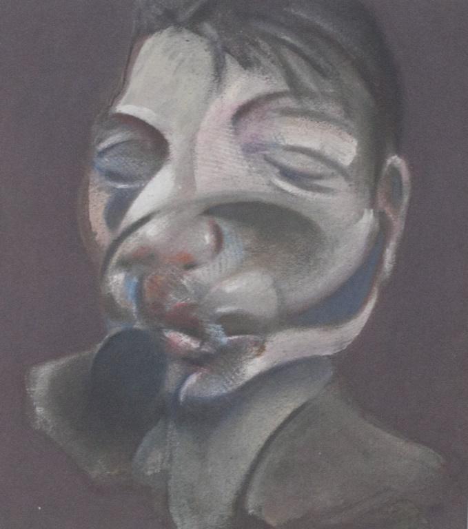 British Linocut Signed Francis Bacon 15/100 (1 of 6)