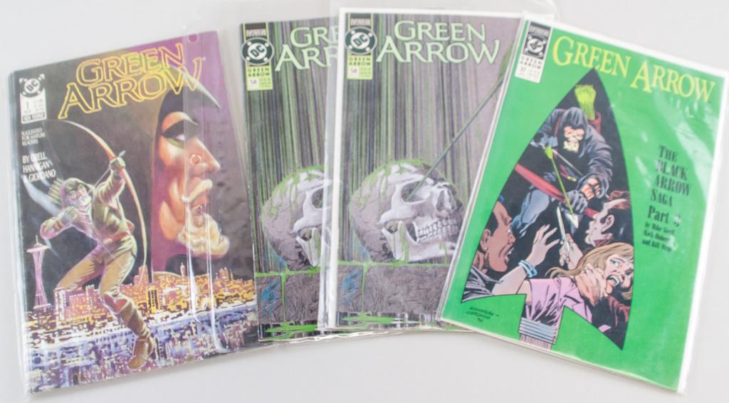 Seven Assorted Green Arrow DC Comics 1988-1992 (1 of 6)